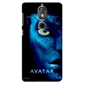 Чехлы с фильма АВАТАР для Nokia 7 (AlphaPrint) (глаз Аватара)
