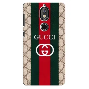 Чохли  GUCCI для Нокіа 7 (AlphaPrint) (Gucci дизайн)