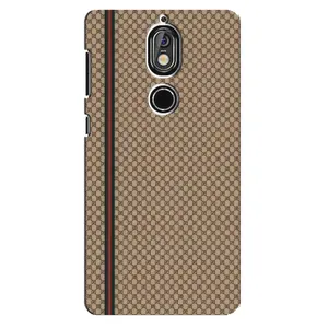 Чохли  GUCCI для Нокіа 7 (AlphaPrint) (Гуччі полоса)