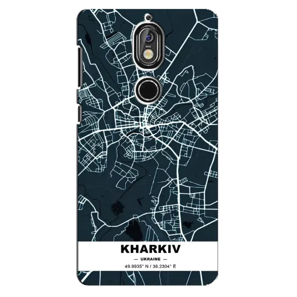 Чехол с принтом «Харьков» для Nokia 7
