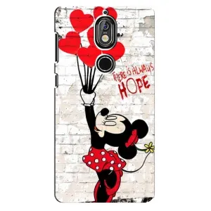 Чехол Disney Mouse Nokia 7 (PREMIUMPrint) (Heart Minni)