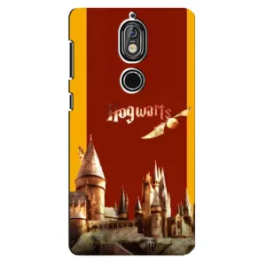 Чехлы с Гарри Поттером для Nokia 7 (AlphaPrint) (Hogwarts)