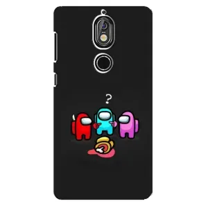 Чохли Амонг Ас для Nokia 7 (AlphaPrint) (Імпостер)