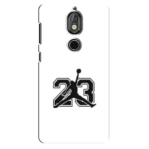 Чохли для Nokia 7 - з картинкою JORDAN (AlphaPrint) (Jordan 23)
