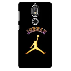Чохли для Nokia 7 - з картинкою JORDAN (AlphaPrint) (Jordan Gold)