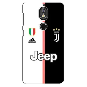 Чехлы для Nokia 7 (VPrint) - Футбольные клубы (Juventus)