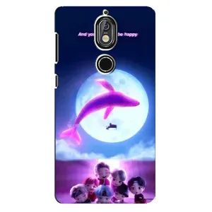 Чехлы BTS для Nokia 7 (AlphaPrint) (КИТ BTS)