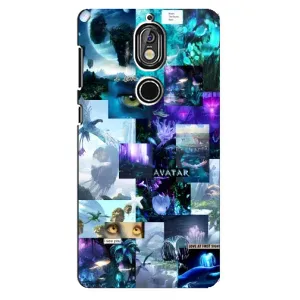 Чехлы с фильма АВАТАР для Nokia 7 (AlphaPrint) (коллаж Аватар)