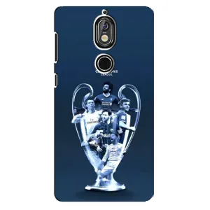 Чехлы для Nokia 7 (VPrint) - Футбольные клубы (Кубок ЛЧ)