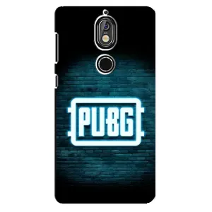Чеjхол PUBG для Нокіа 7 (AlphaPrint) (Лого PUBG)