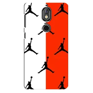 Чохли для Nokia 7 - з картинкою JORDAN (AlphaPrint) (Лого Джордан)