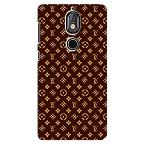 Чехлы Луи Витон для Nokia 7 (AlphaPrint - LOUIS VUITTON) (лого LOUIS VUITTON)