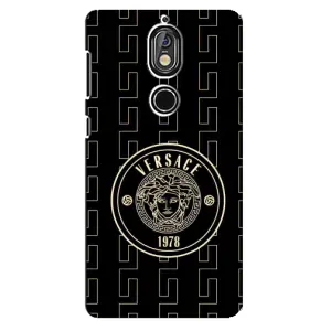 Чехлы VERSACE для Нокиа 7 (PREMIUMPrint) (Лого Версаче)