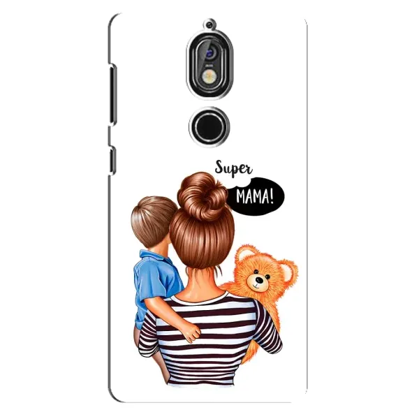 Чехол с принтом «Мама с сыном» для Nokia 7