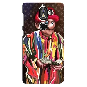 Брендновые Чехлы для Nokia 7 - (PREMIUMPrint) (Mario LV)