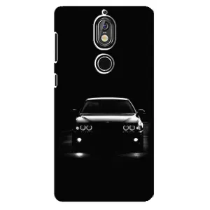 Чохол для Нокіа 7 - з принтом БМВ (AlphaPrint) (Машина BMW)