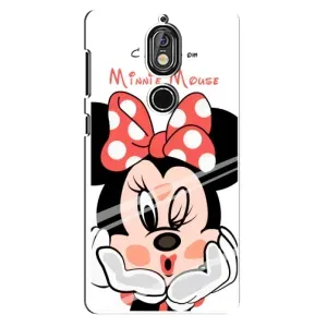 Міккі Маус чохол для Nokia 7 (AlphaPrint - Мультяшні) (Маус Мінні)