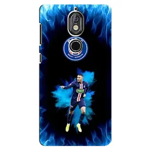 Чехлы Килиан Мбаппе для Nokia 7 (Мбаппе в огне)