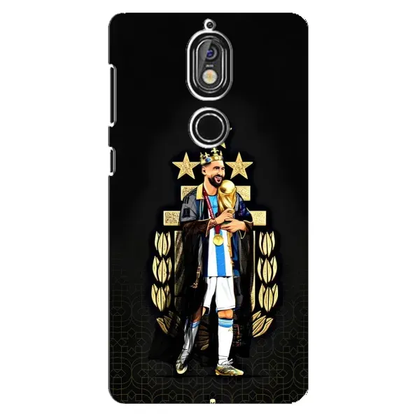 Чехол с принтом «Месси Король» для Nokia 7