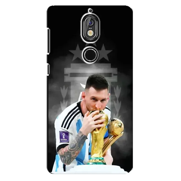 Чехол с принтом «Месси Чемпион» для Nokia 7