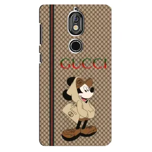 Чохли  GUCCI для Нокіа 7 (AlphaPrint) (Mickey GUCCI)