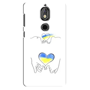 Чохол для Патріота України Nokia 7 - (AlphaPrint) (Мир Україні)