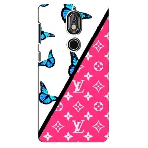 Брендновые Чехлы для Nokia 7 - (PREMIUMPrint) (Мода LV)