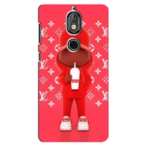 Крутые Чехлы Луи Виттон для Nokia 7 (AlphaPrint) (Модный стиль)