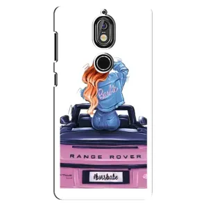 Чохол з друком для Nokia 7 - (Мода) (AlphaPrint) (На машині)