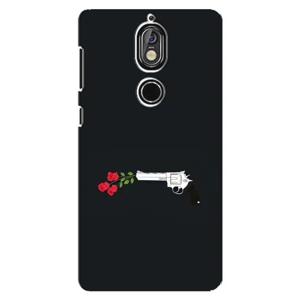 Чехол с принтом «Неожиданные цветы» для Nokia 7