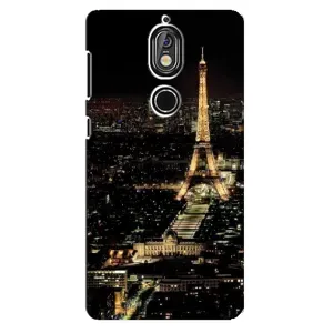 Чохол Ейфелева Вежа Nokia 7 - (AlphaPrint) (Нічний Париж)