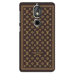 Чехлы Луи Витон для Nokia 7 (AlphaPrint - LOUIS VUITTON) (обои LV)