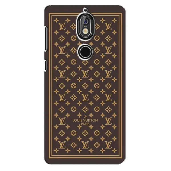 Чехол с принтом «обои LV» для Nokia 7