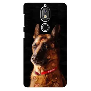 Чехлы с картинками животных Nokia 7 (Овчарка)