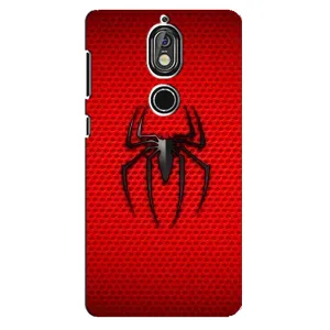 Чохол з людиною павуком для Nokia 7 - (AlphaPrint) (Павук Марвел)