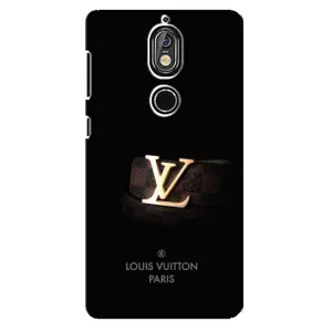 Чехлы Луи Витон для Nokia 7 (AlphaPrint - LOUIS VUITTON) (ремешок LV)