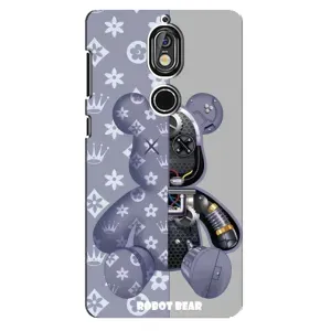 Крутые Чехлы Луи Виттон для Nokia 7 (AlphaPrint) (Робот Мишка)