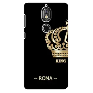 Чехлы для Nokia 7 (VPrint) - Футбольные клубы (Roma)