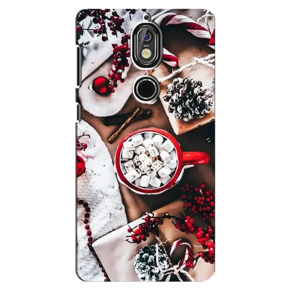 Чохол з принтом «Різдвяна атмосфера» для Nokia 7