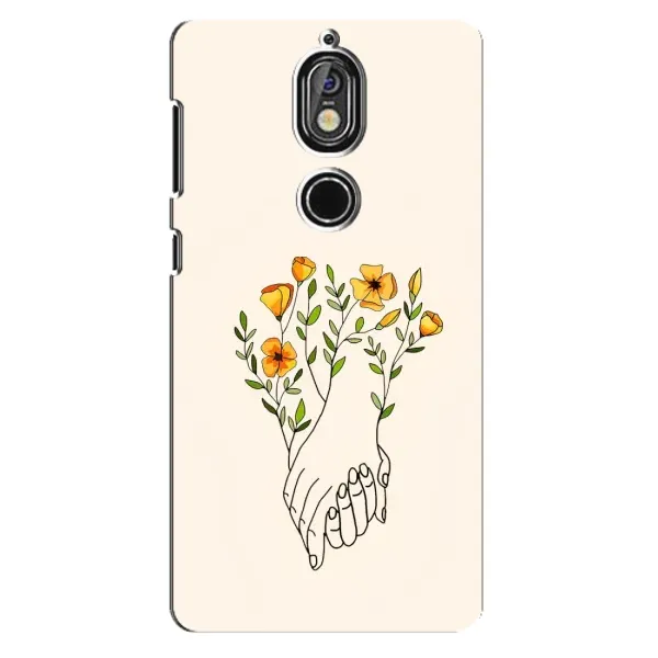 Чехол с принтом «Руки любви» для Nokia 7