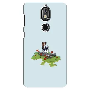 Чехлы с картинкой собаки Патрон для Nokia 7 (AlphaPrint) (Сапер Пес)