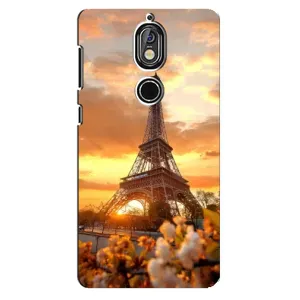 Чохол Ейфелева Вежа Nokia 7 - (AlphaPrint) (Сонячня вежа)