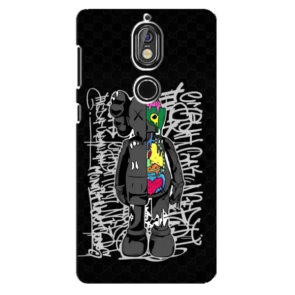 Чехол с принтом «Стиль Bearbrick» для Nokia 7