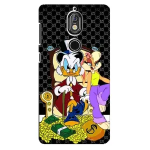 Чехлы для Nokia 7 - Скрудж МакДак Louis Vuitton (PREMIUMPrint) (Стильная Утка)