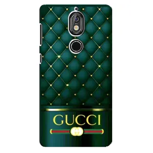 Чохли  GUCCI для Нокіа 7 (AlphaPrint) (Текстура Гуччі)