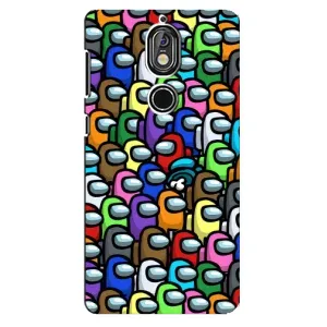 Чохли Амонг Ас для Nokia 7 (AlphaPrint) (Убитий)