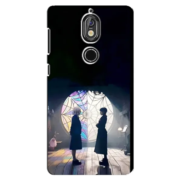 Чехол с принтом «Уэнздей и Инид» для Nokia 7