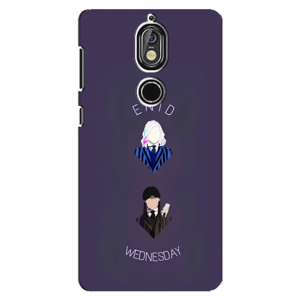 Чехол с принтом «Уэнздей и подруга» для Nokia 7