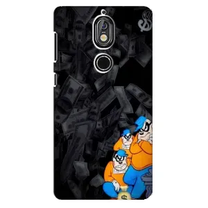 Чехлы с крутыми принтами для Nokia 7 - (PREMIUMPrint) (Воры)