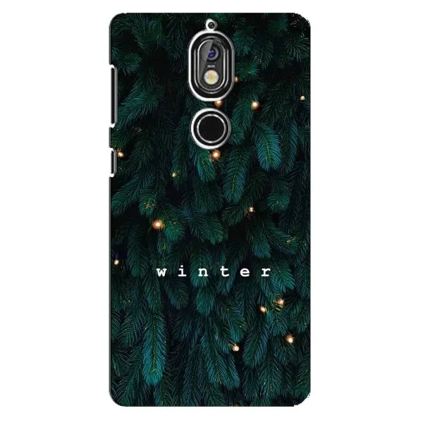 Чехол с принтом «Winter» для Nokia 7